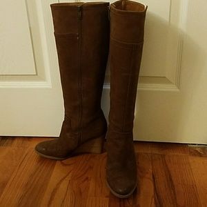 Franco Sarto wedge heeled boots